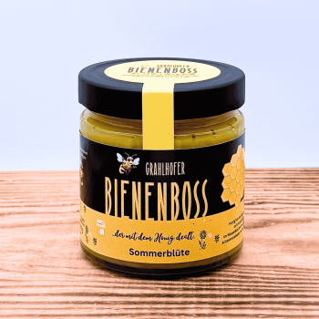 Preview: Sommerblütenhonig im 500 g im Glas